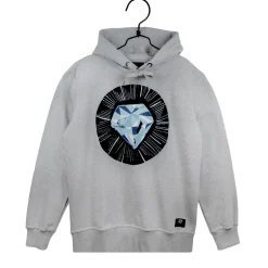 Afrikan tähti Timantti-huppari unisex harmaa