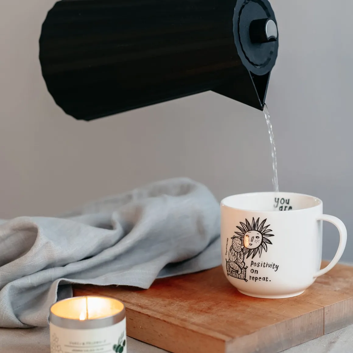 CupOfTherapy Positivity-muki 6 dl