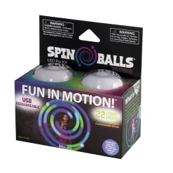 Fun In Motion Toys Spinballs LED-pallot