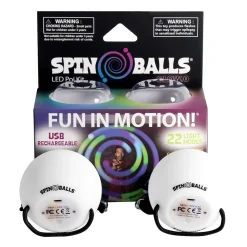 Fun In Motion Toys Spinballs LED-pallot