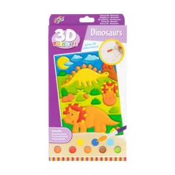 Galt 3D-maalaus Dinosaurukset