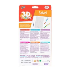 Galt 3D-maalaus Safari