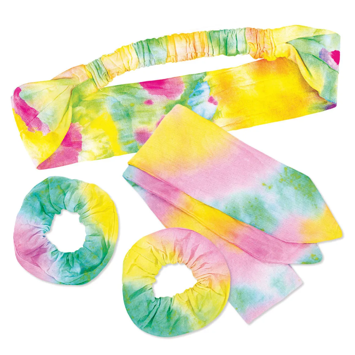 Galt Tie Dye Kit -hiusasustesetti