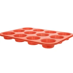 Iloleipuri Muffinivuoka 12 kuppia oranssi