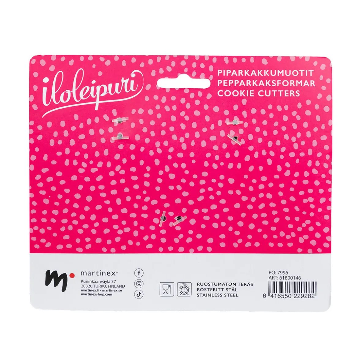 Iloleipuri Pääsiäinen-piparimuottisetti
