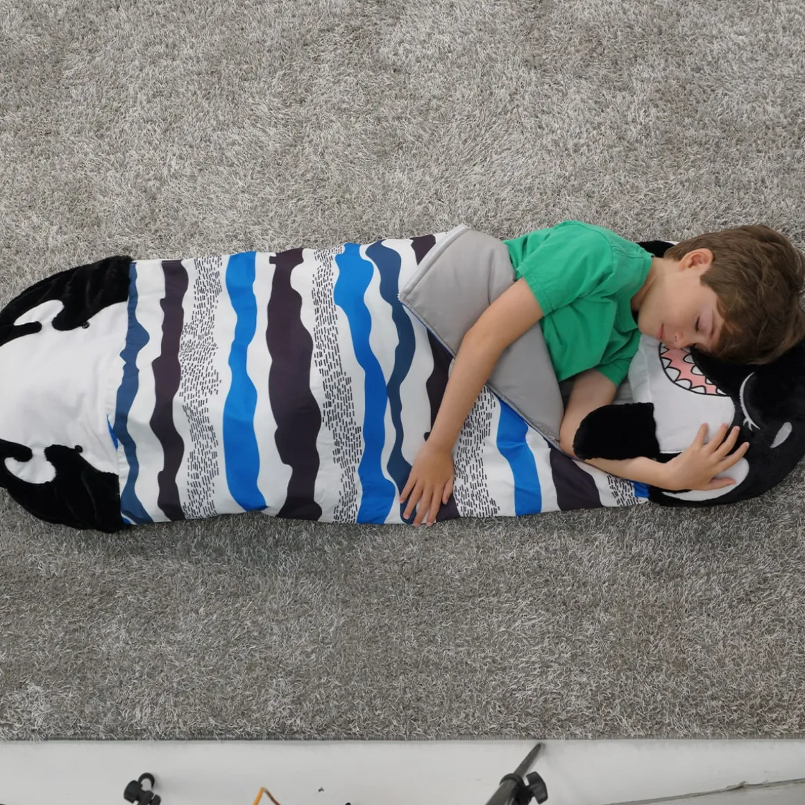 Jayatplay Happy Nappers pehmo-makuupussi Miekkavalas M