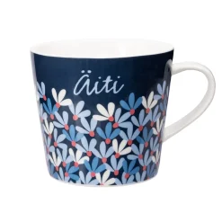 Koti Äiti-muki Silmu 3,5 dl sininen