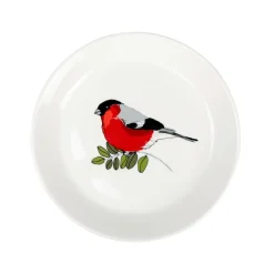 Koti Punatulkku-leipälautanen 17,5 cm