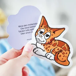 Lorupussi Muotoon leikatut kortit