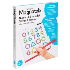 Magnatab Magneettinen piirustustaulu Numerot ja muodot