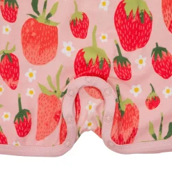 Ma-ia Family Fragola-leikkipuku lyhythihainen roosa
