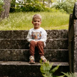 Ma-ia Family Kide-collegepaita luonnonvalkoinen