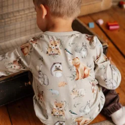 Ma-ia Family Metsäneläimet-paita beige