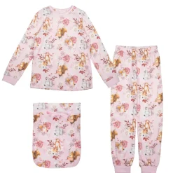 Ma-ia Family Metsäneläimet-pyjama roosa