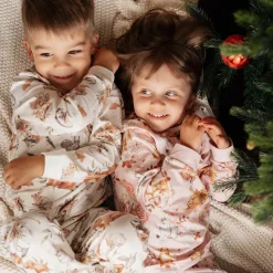 Ma-ia Family Metsäneläimet-pyjama roosa