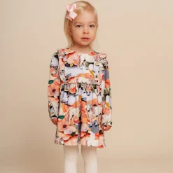 Ma-ia Family Poppy-mekko vauvalle luonnonvalkoinen