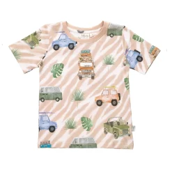 Ma-ia Family Safariautot-t-paita beige