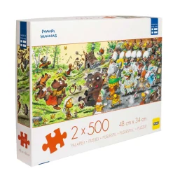 Mauri Kunnas Palapeli 2 x 500 palaa