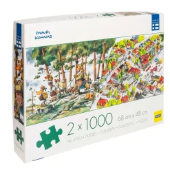 Mauri Kunnas Palapeli 2 x 1000 palaa