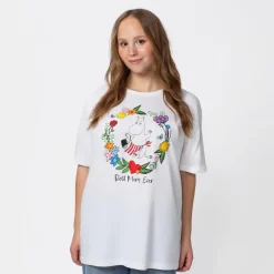 Muumi Alvi-t-paita Best Mum Ever luonnonvalkoinen
