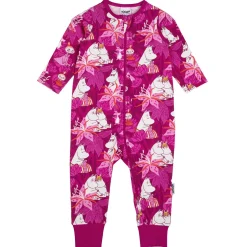 Muumi Amaryllis-pyjama tummanpinkki