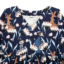 Muumi Hely-mekko Magnolia tummansininen