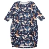 Muumi Iida-mekko Magnolia tummansininen