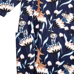 Muumi Iida-mekko Magnolia tummansininen