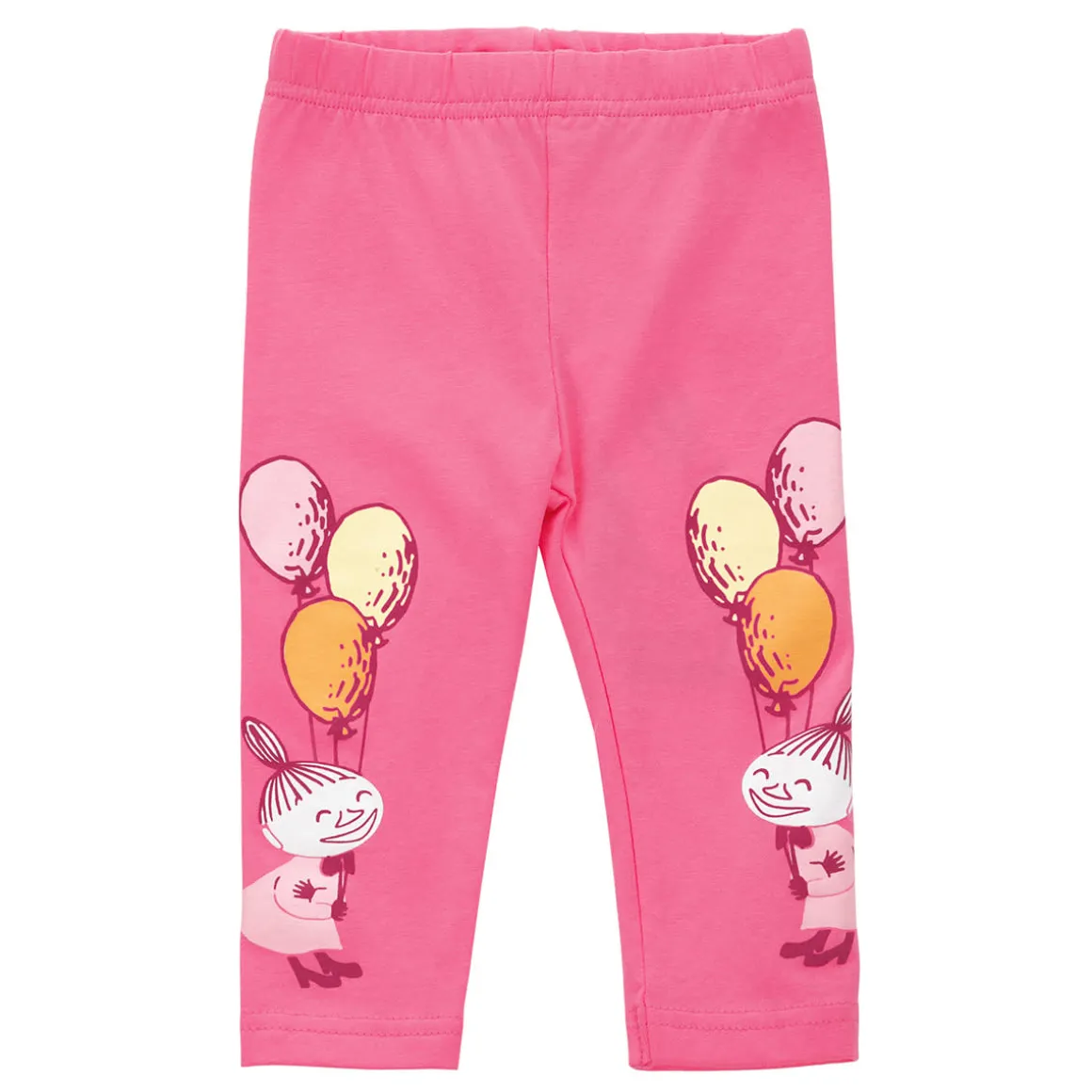 Muumi Juhlia-leggingsit vauvalle pinkki