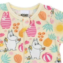 Muumi Kesä-pyjama lyhythihainen keltainen