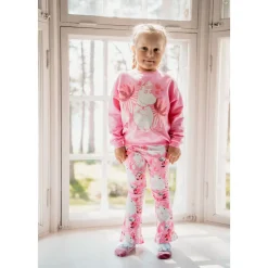 Muumi Korut-leggingsit frilloin vaaleanpunainen