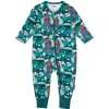 Muumi Kotipiha-pyjama petrooli