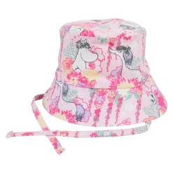 Muumi Kukkaseppele-hattu vauvalle vaaleanpunainen