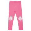 Muumi Kukkaseppele-leggingsit pinkki