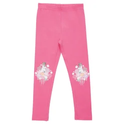 Muumi Kukkaseppele-leggingsit pinkki