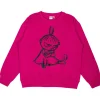 Muumi Manna-collegepaita Sketch Pikku Myy fuksia