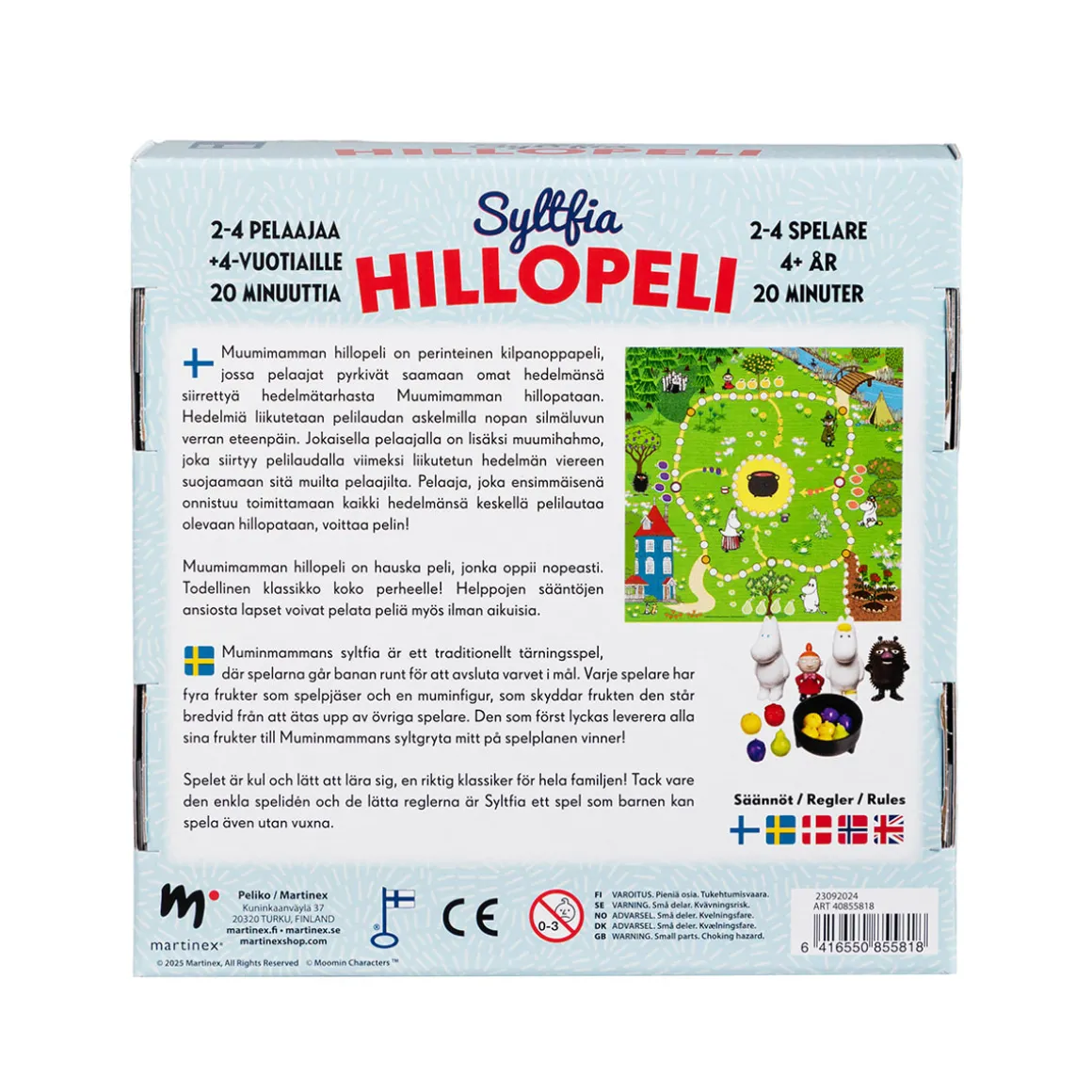 Muumi Muumimamman hillopeli