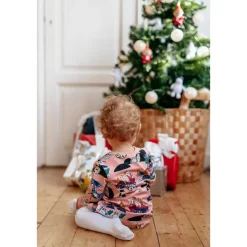 Muumi Neljä Vilijaanaa -mekko vauvalle roosa