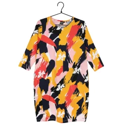 Muumi Noora-mekko huiske keltainen