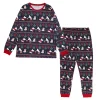 Muumi Ornamentti-pyjama miesten tummansininen