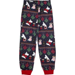 Muumi Ornamentti-pyjama tummansininen