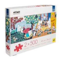Muumi Palapeli 2 x 500 Palaa