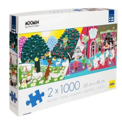 Muumi Palapeli 2 x 1000 Palaa