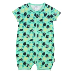 Muumi Palmu-pyjama lyhythihainen mintunvihreä