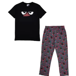 Muumi Pilke-pyjama lyhythihainen burgundi