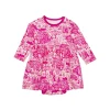 Muumi Puisto-bodymekko pinkki