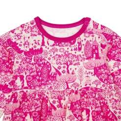 Muumi Puisto-bodymekko pinkki