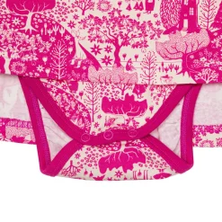 Muumi Puisto-bodymekko pinkki