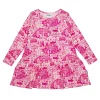 Muumi Puisto-mekko pinkki