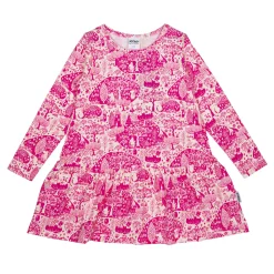 Muumi Puisto-mekko pinkki